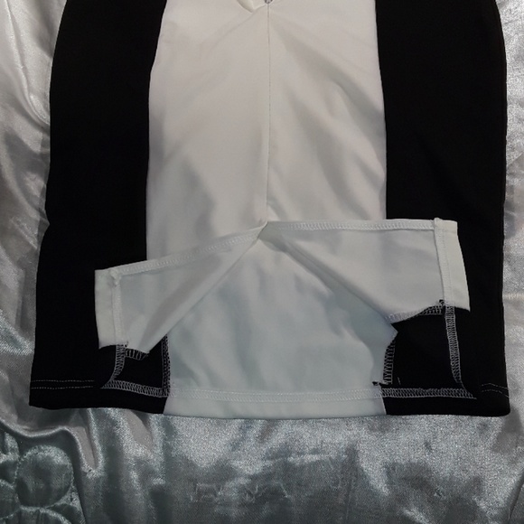 SheIn  Classuc Black and White Dress - Picture 6 of 7